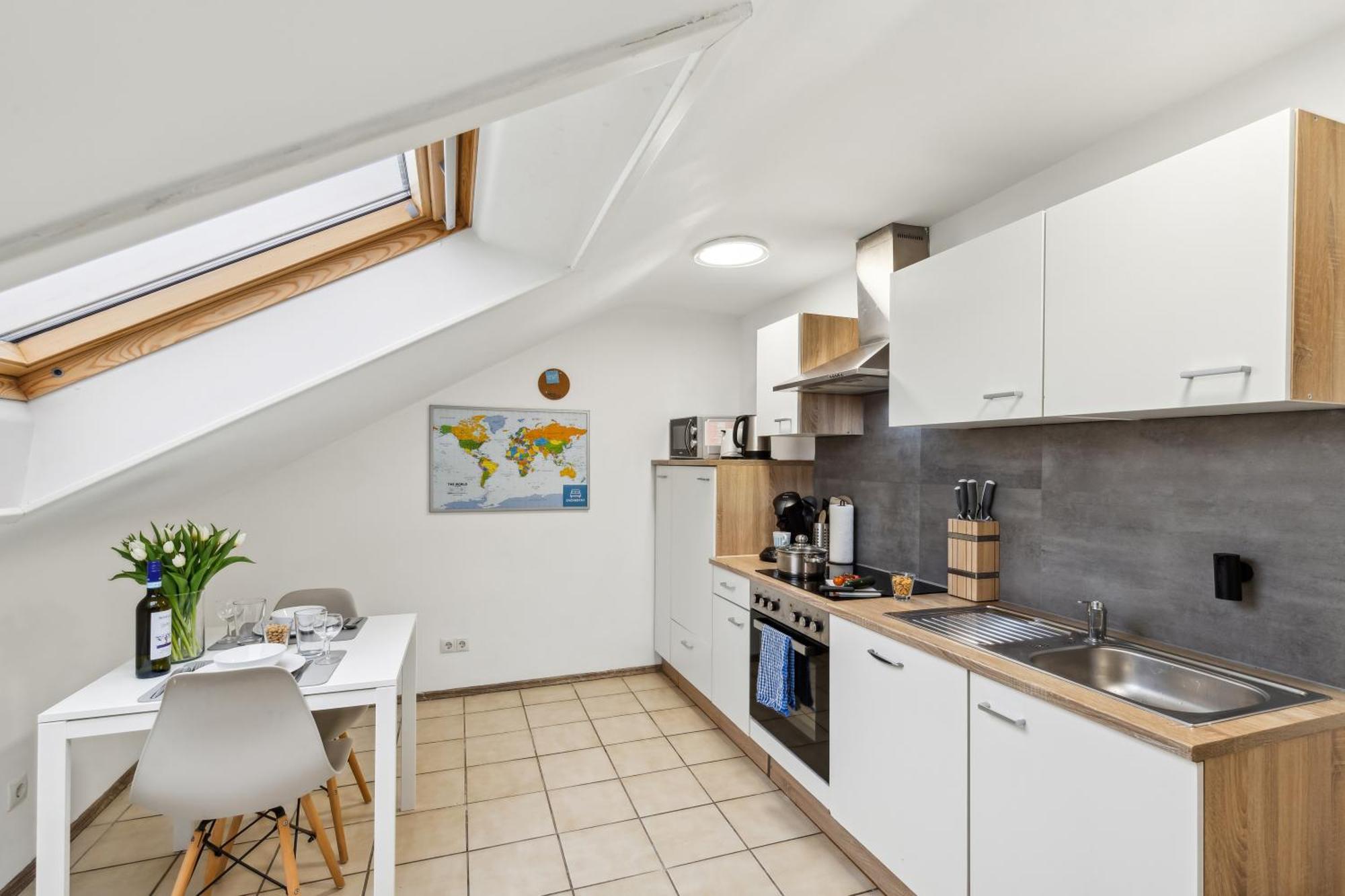 Apartment Zentrale, Grosse & Moderne In